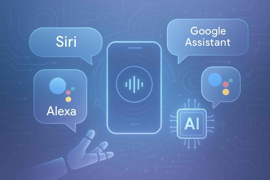 “Modern AI virtual assistants like Siri, Alexa, and Google Assistant”